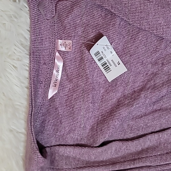 La vie en rose, cardigan, Robe, purple, Size XL, women's - Picture 3 of 8